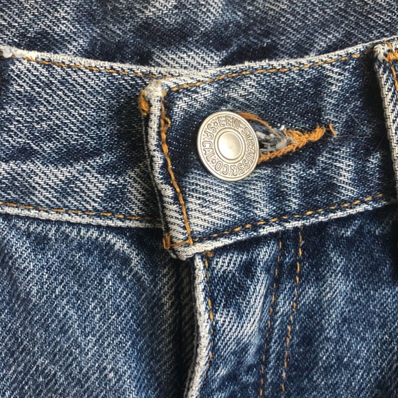 Levi Strauss Original Riveted Jeans Levi's Vintage - Picture 2 of 4